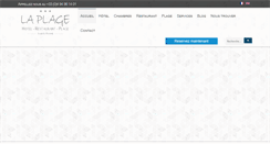 Desktop Screenshot of hotel-plage-ste-maxime.com